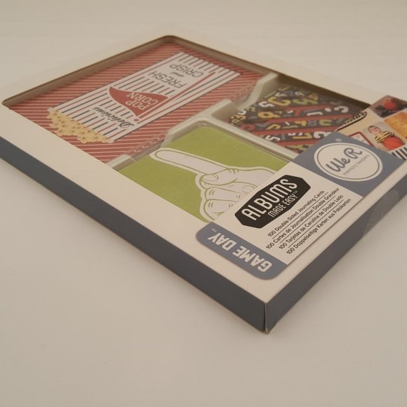 Albums Made Easy Card Set by We R Memory Keepers GAME DAY | 100 Cards - Picture 3 of 4